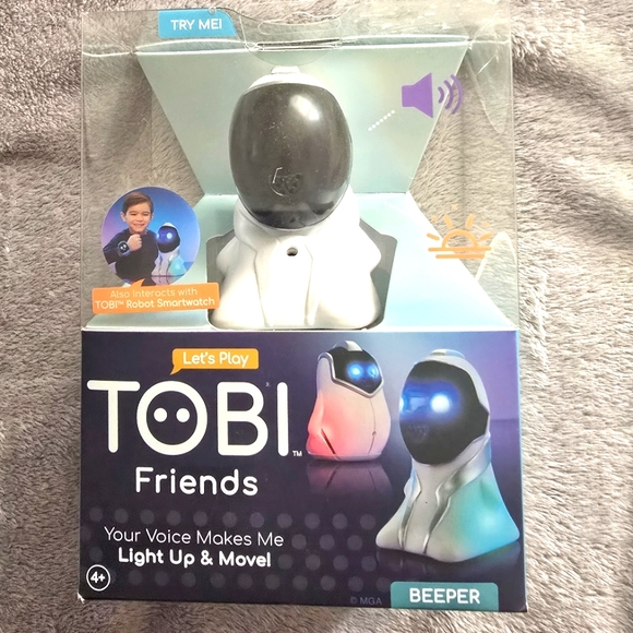 Tobi Other - NEW! Tobi Black and White Learning & Interacactive Toy Robot!